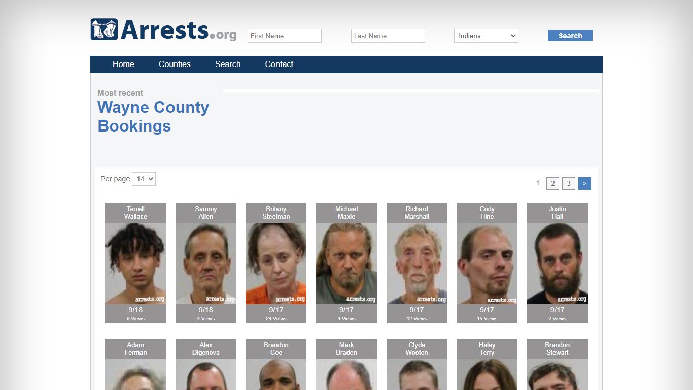 Wayne County Arrests and Inmate Search